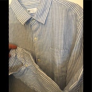GAP Linen Cotton Men's Size XL shirt